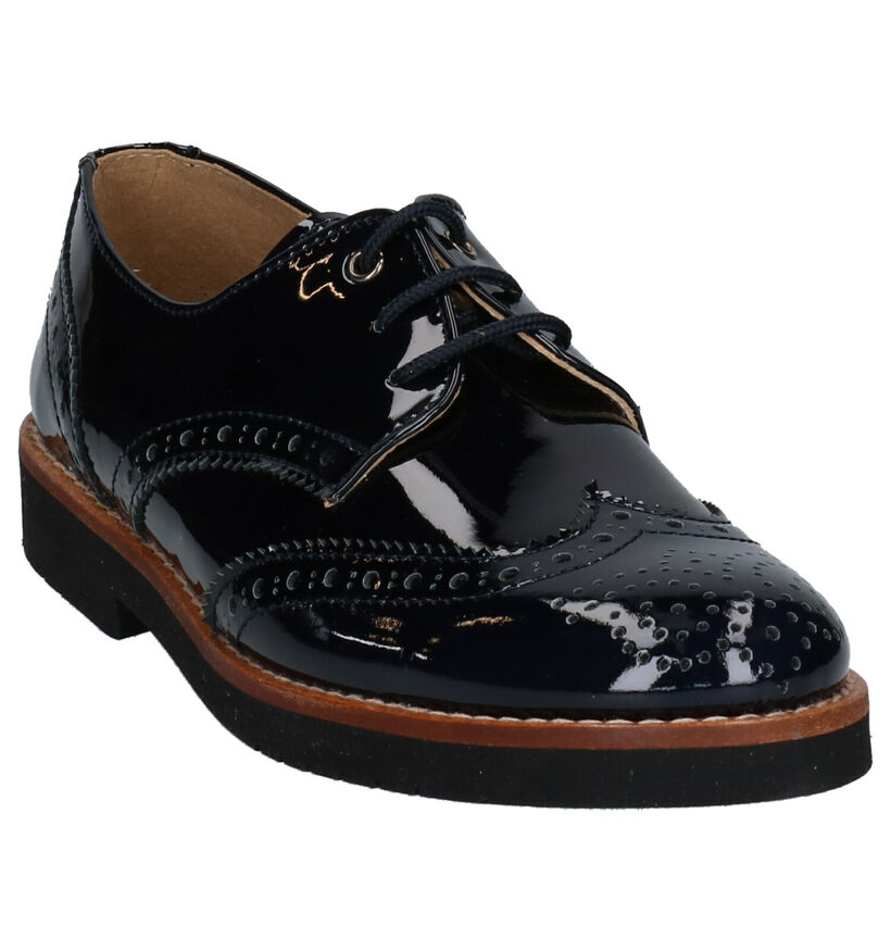 Eli Chaussures basses en Bleu foncé en cuir (260868)