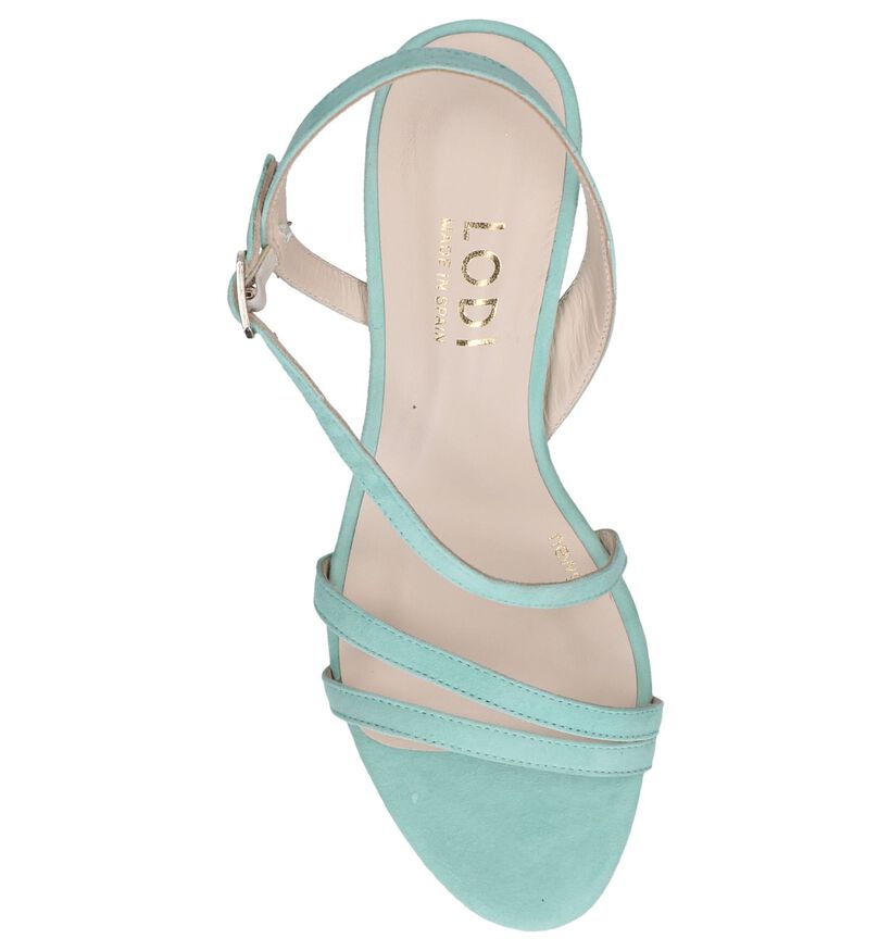 Paarse Sandalen Lodi Jalea in daim (246591)