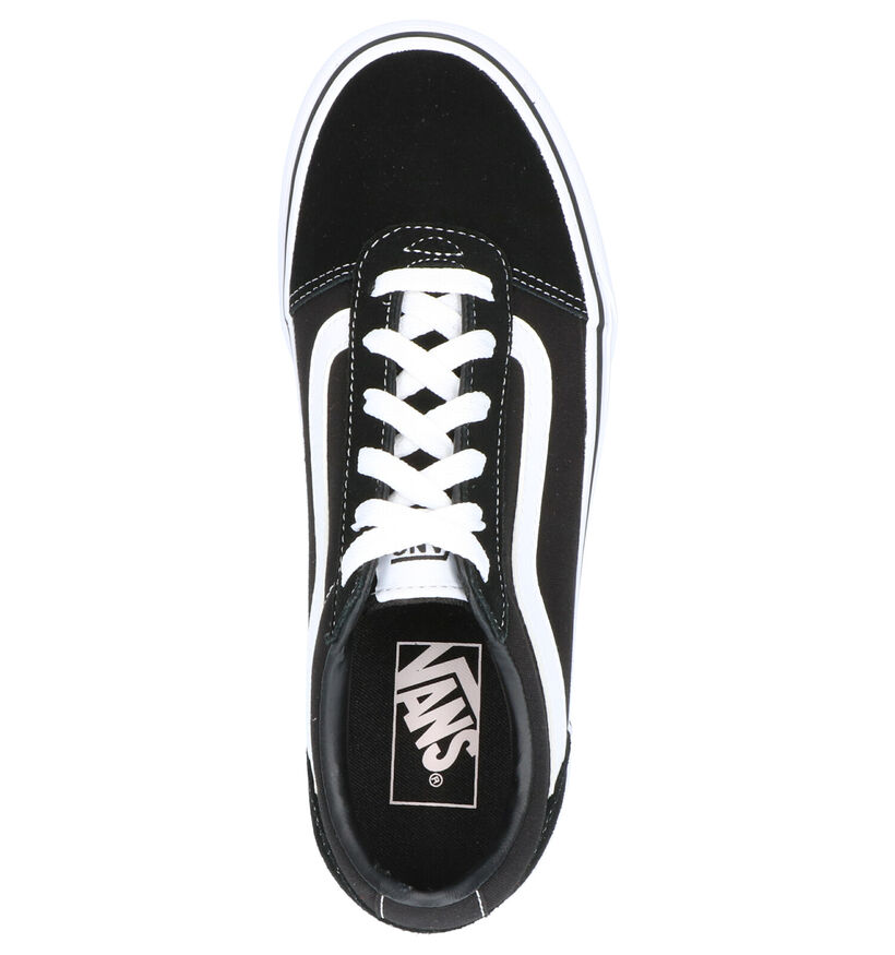 Vans Ward Baskets de skate en Noir pour femmes (327991)