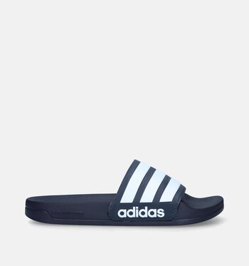 Badslippers blauw