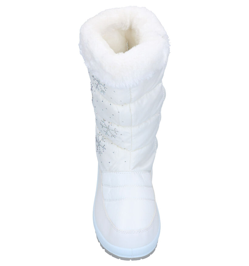 Snow Fun Bottes de neige en Blanc pour femmes (293745) - pour semelles orthopédiques