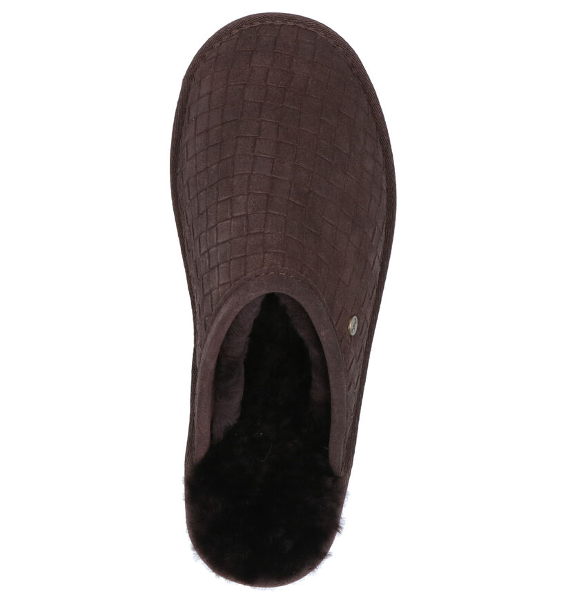 Warmbat Classic Cognac Pantoffels voor heren (346339)