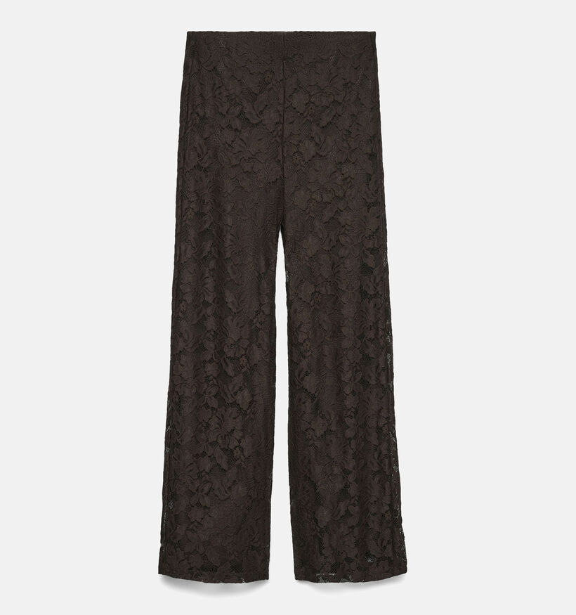 Vero Moda Neline Donkerbruine Broek voor dames (365662)