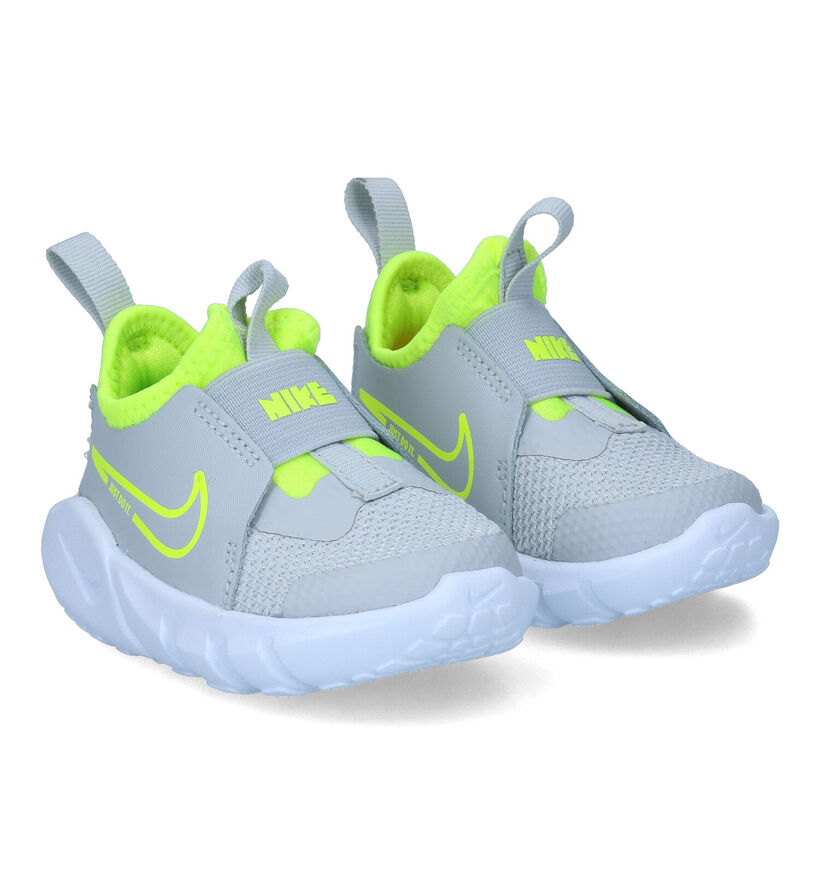 Nike Flex Runner Grijze Babysneakers voor jongens (309007)