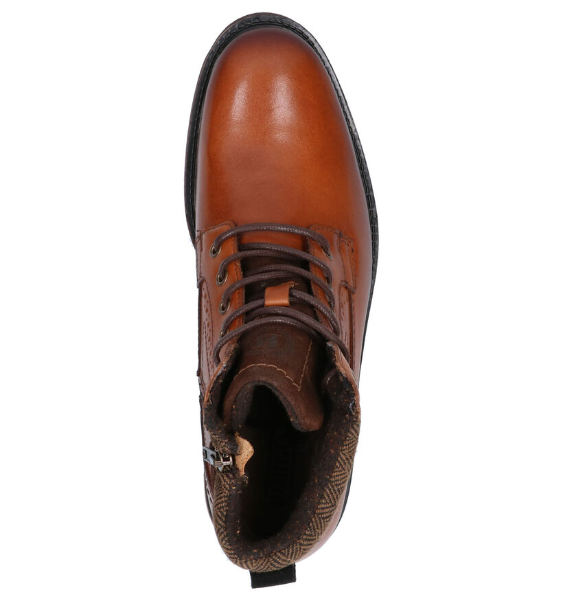 Borgo Sport Gotland Cognac Boots in leer (254840)