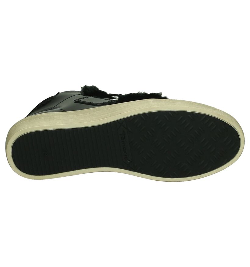 Zwarte Hoge Sneakers Tamaris in kunstleer (203978)
