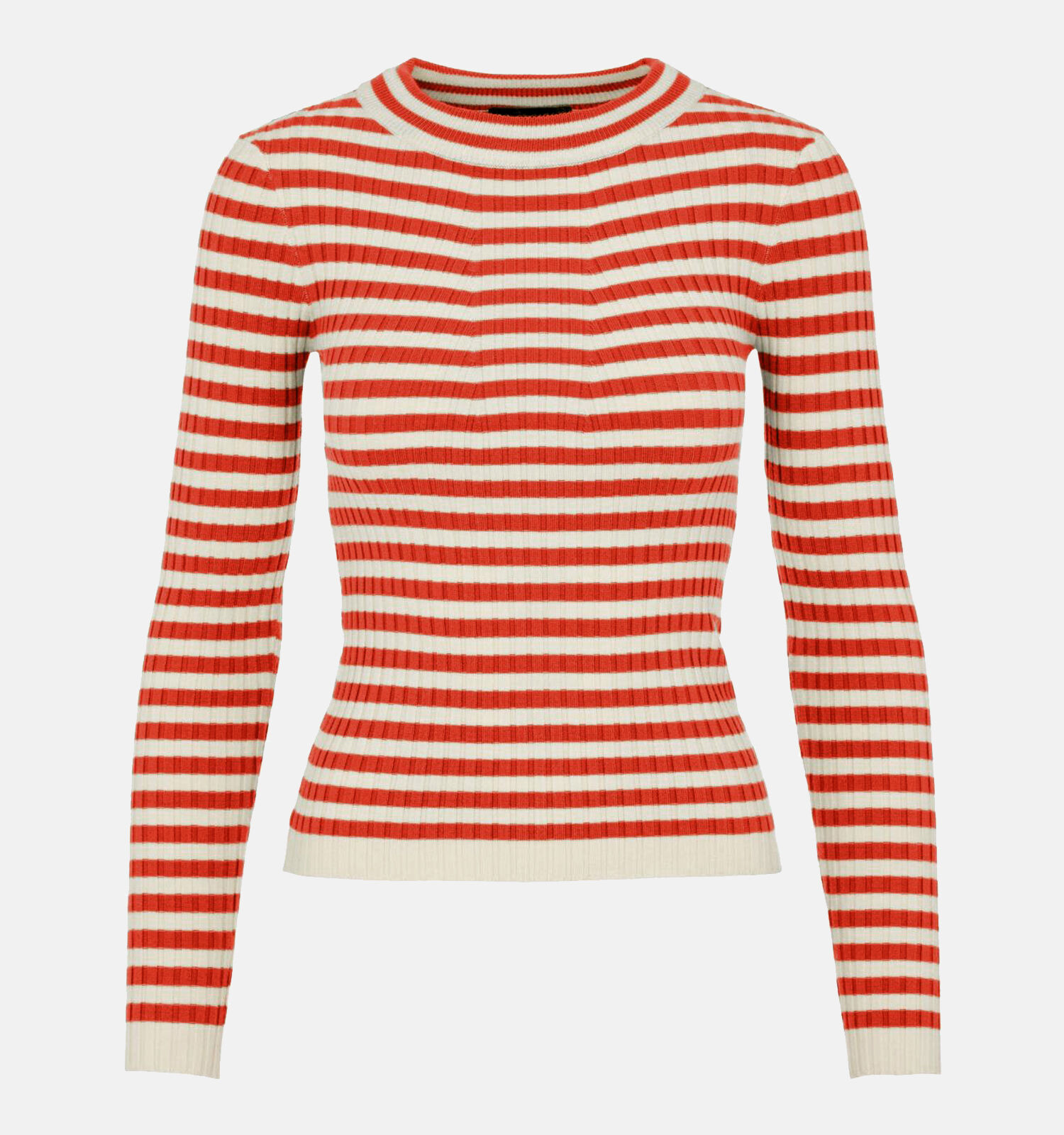 Gestreepte longsleeve dames clearance