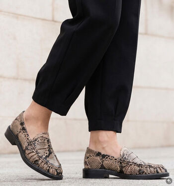 Laurent David Lage schoenen Beige/Groen