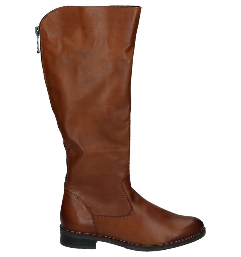 Remonte Bottes hautes en Cognac en cuir (260590)