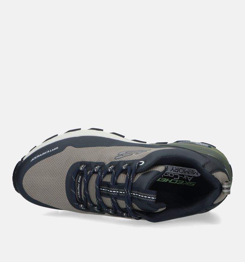 Skechers Max Protect Kaki Wandelschoenen voor heren (328069)