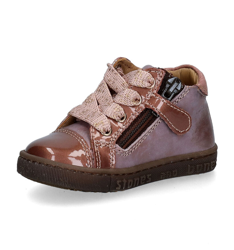 STONES and BONES Basa Chaussures en Cognac en cuir (295032)