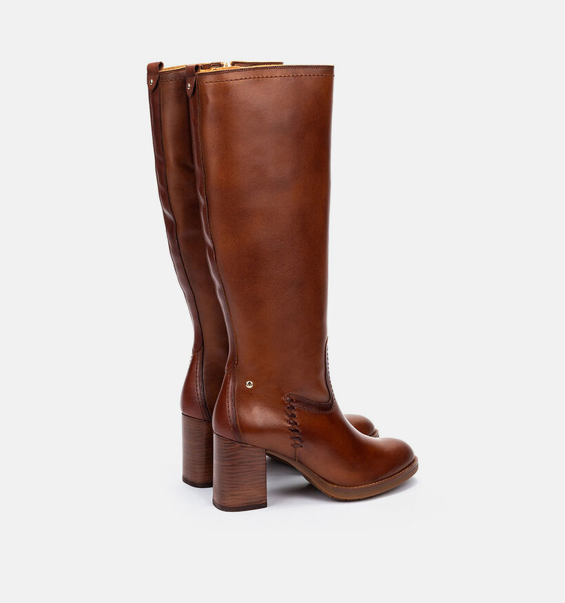 Pikolinos Palencia Bottes hautes en Cognac pour femmes (379311)