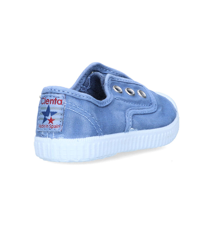 Cienta Slip-ons en Bleu pour filles, garçons (324049) - pour semelles orthopédiques