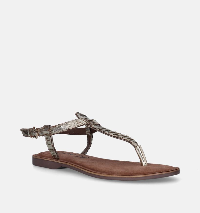 Lazamani Gouden Sandalen voor dames (338379)