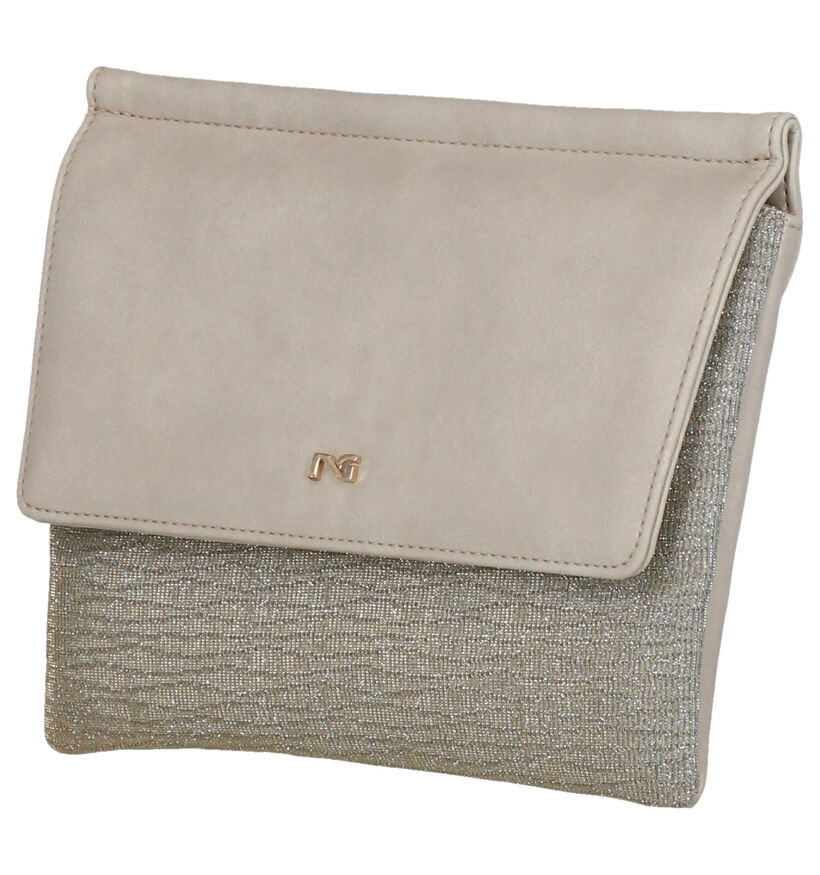 NeroGiardini Taupe Clutch in kunstleer (270594)