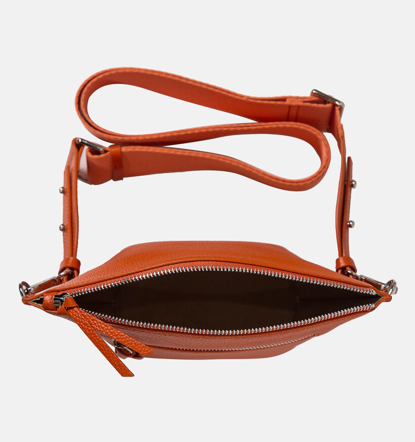 Crinkles Oranje Crossbody Tas voor dames (342328)