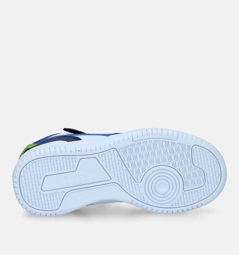 Diadora Raptor Mid Baskets en Blanc pour filles, garçons (329572)