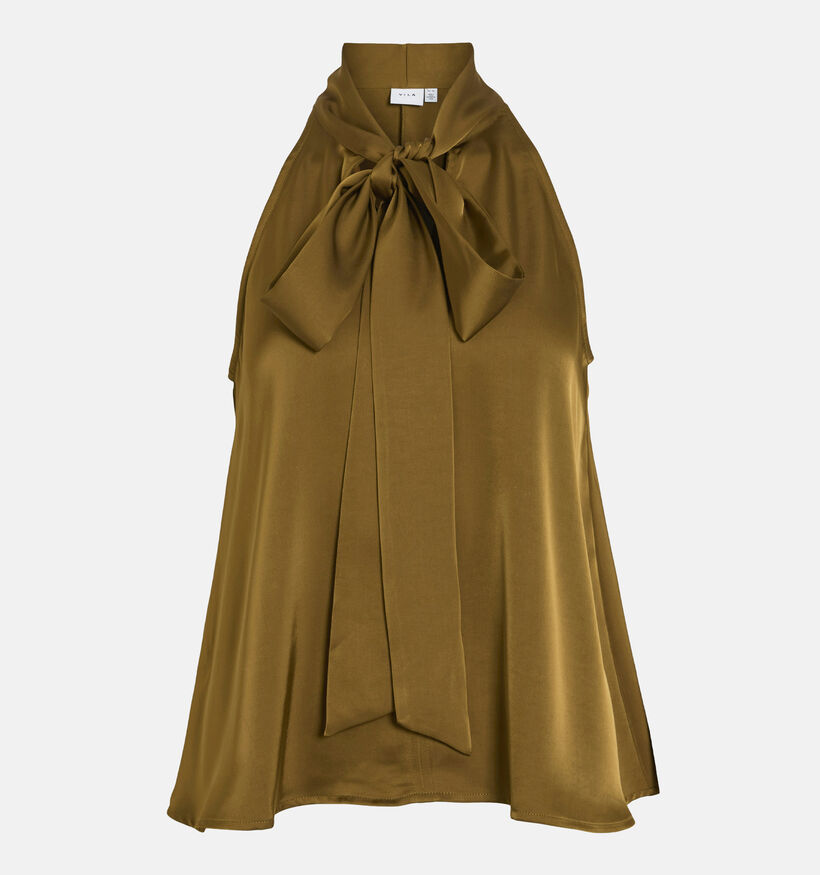Vila Fadia Bruine Top voor dames (366679)
