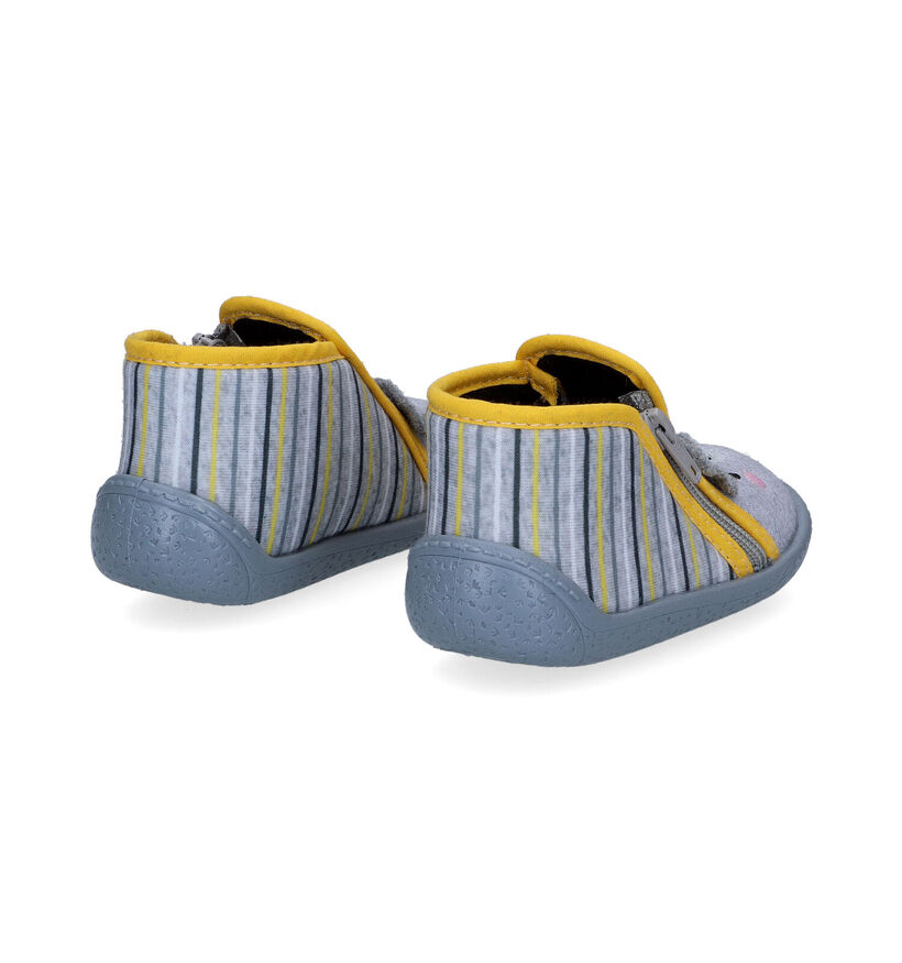 Milo & Mila Pantoufles pour bébé en Gris pour garçons (310772)