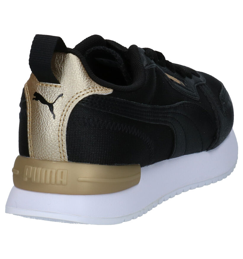 Puma R78 Metallic Pop Baskets en Noir en simili cuir (293500)