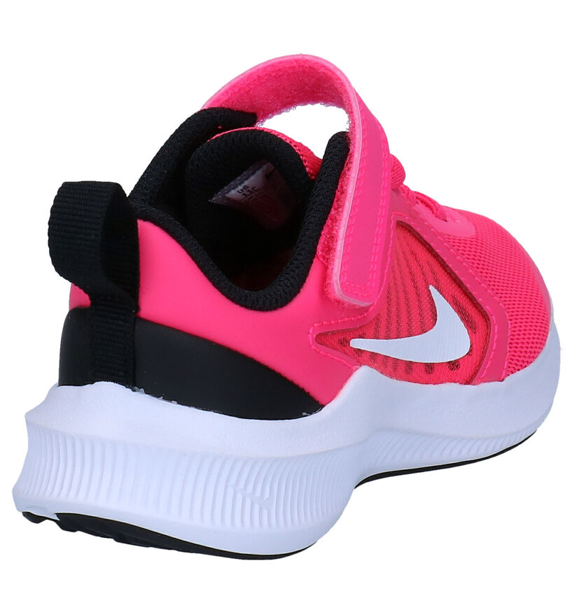 Nike Downshifter 10 PS Roze Sneakers in stof (277542)