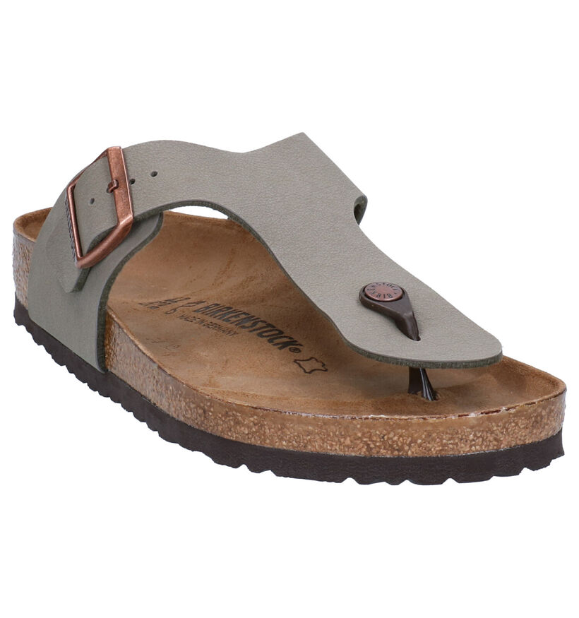 Birkenstock Ramses Zwarte Teenslippers voor heren (322799)