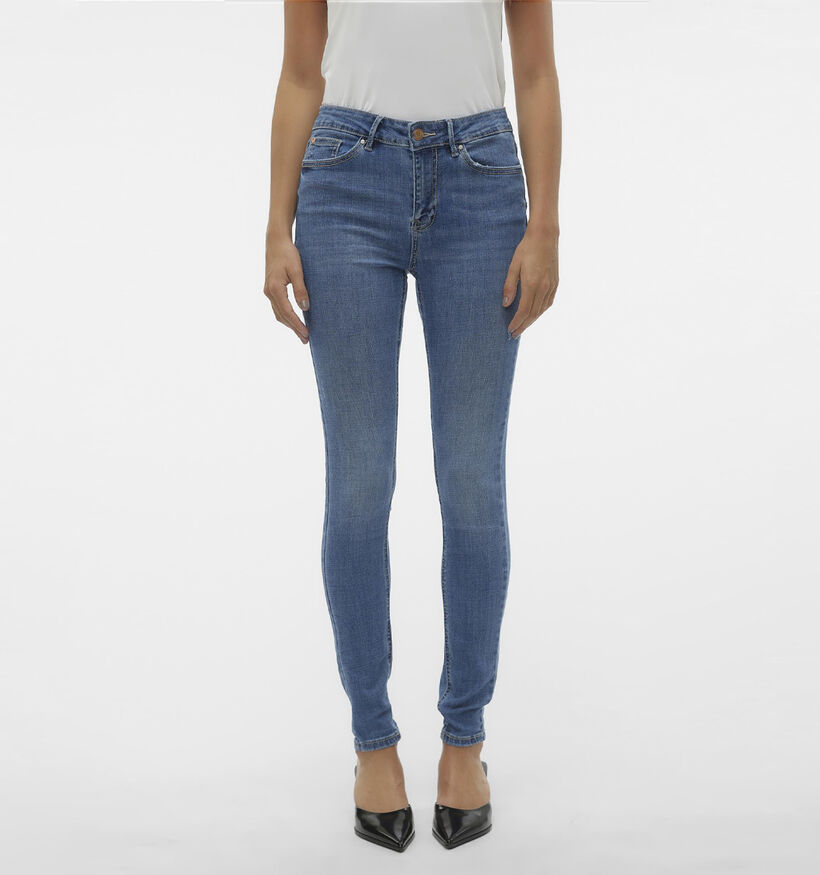 Vero Moda Flash Mr Skinny Jeans en Bleu L30 pour femmes (335588)