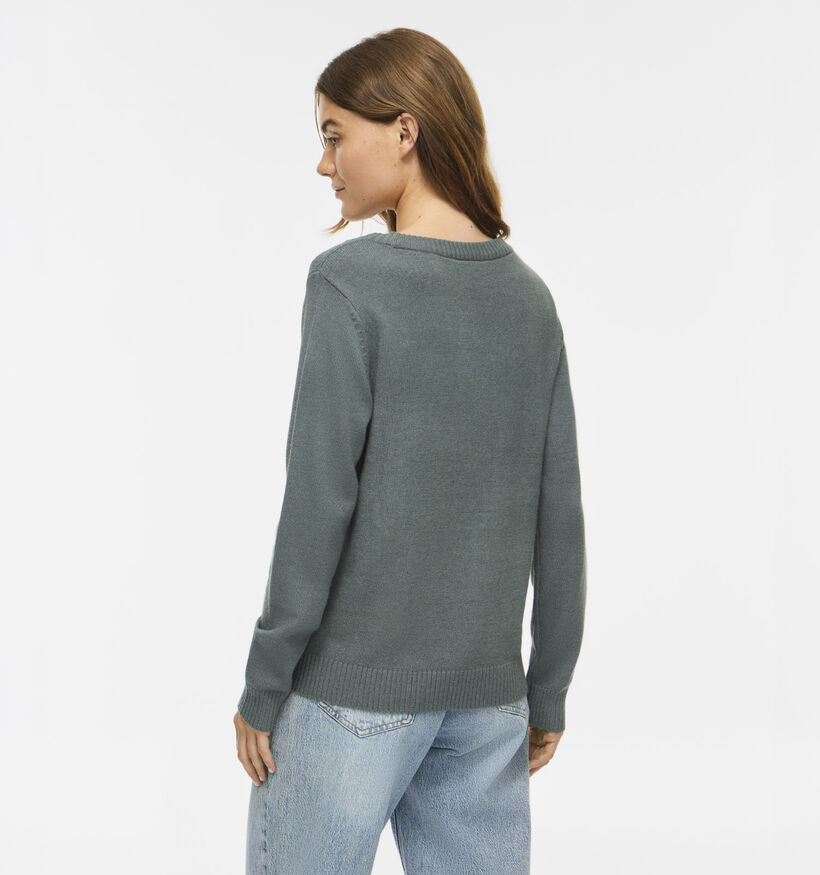 Vila Viril Groene Trui voor dames (378456)