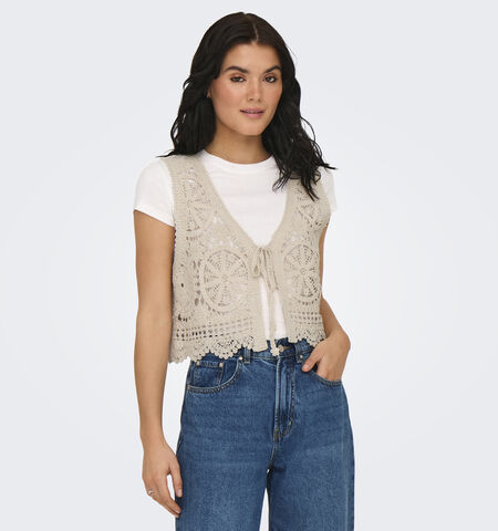 Gilet beige