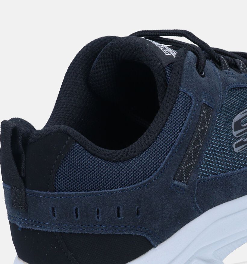Skechers Oak Canyon Chaussures de randonnée en Bleu pour hommes (345202)