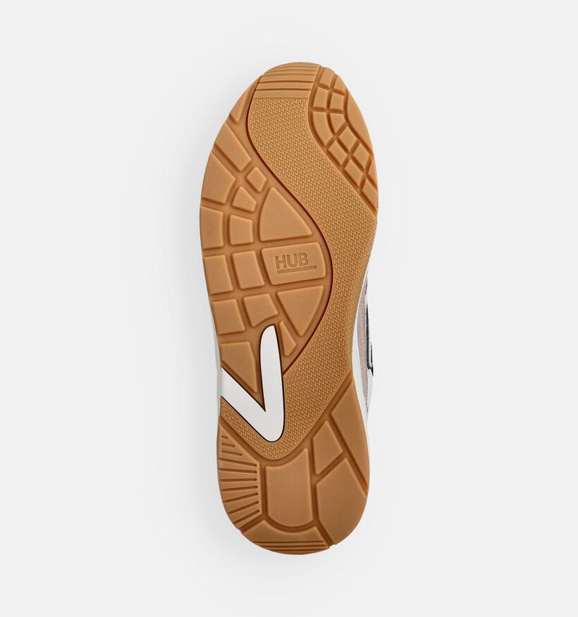 Hub Glide Witte Sneakers voor heren (369582) - geschikt voor steunzolen