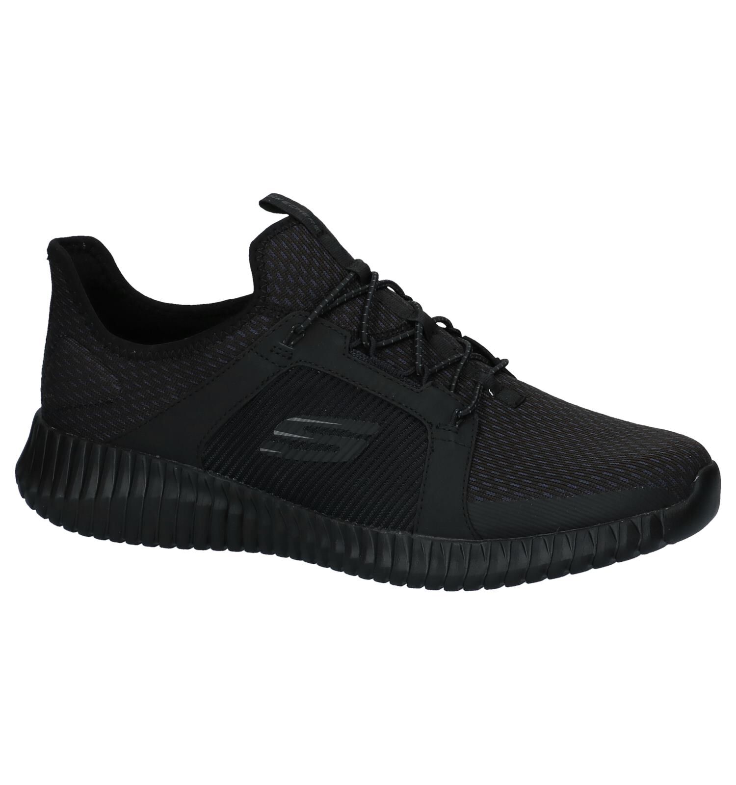 Zwarte Skechers Memory Foam Instap Sneakers Dames Sneakers Online op TORFS.BE