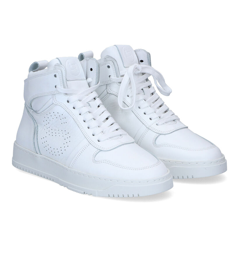 Sweet Lemon 75.Queen Witte Sneakers voor dames (309208) - geschikt voor steunzolen