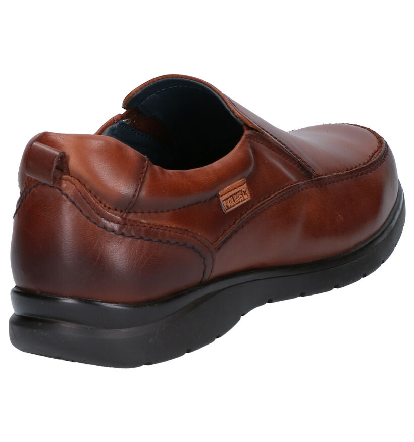 Pikolinos Chaussures slip-on en Cognac en cuir (261433)