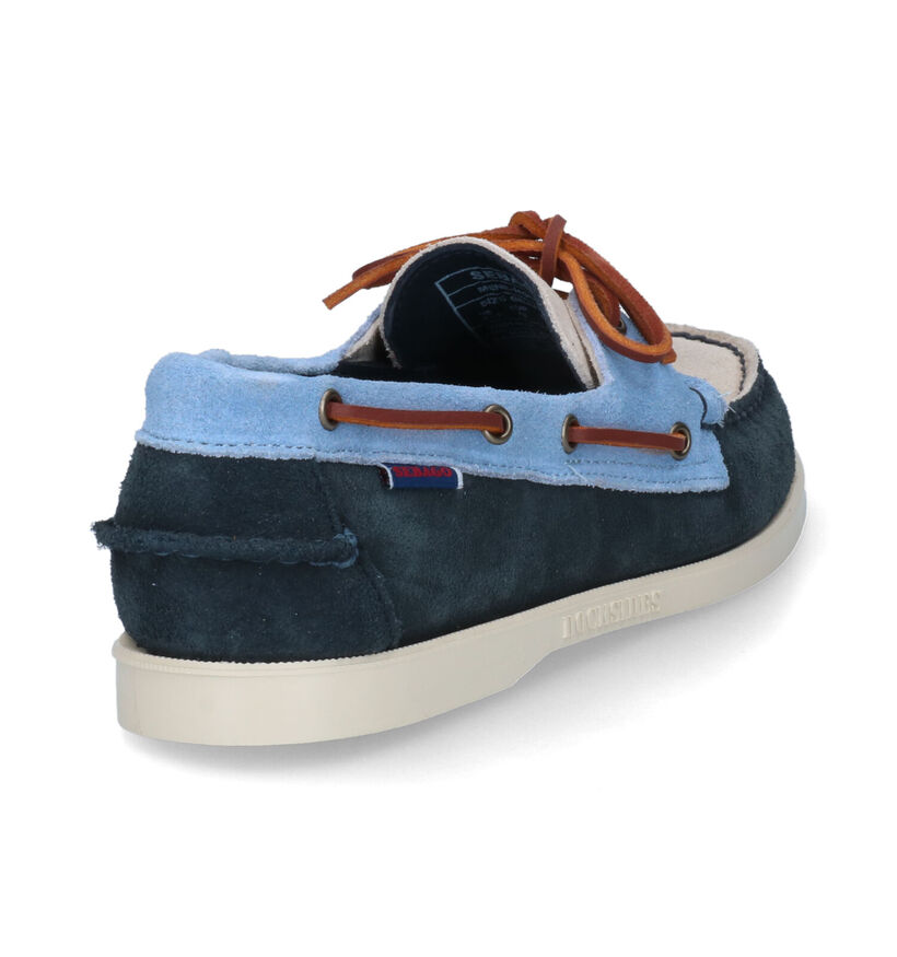 Sebago Dockside Portland Flesh Out Kaki Bootschoenen voor heren (336839)