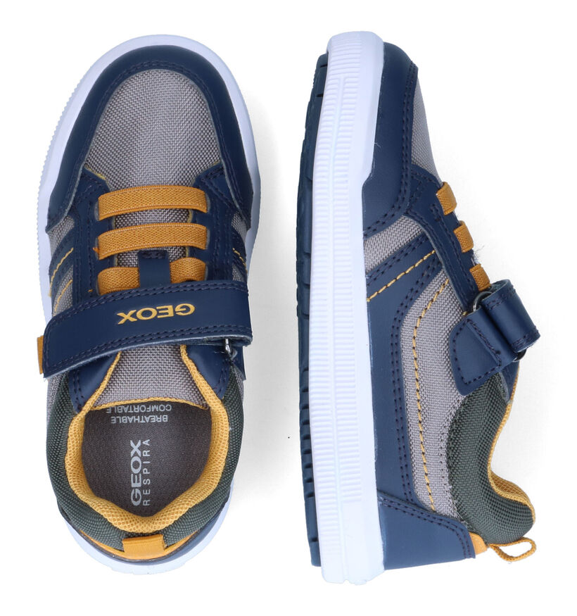 Geox Arzach Chaussures basses en Bleu pour garçons (302606) - pour semelles orthopédiques