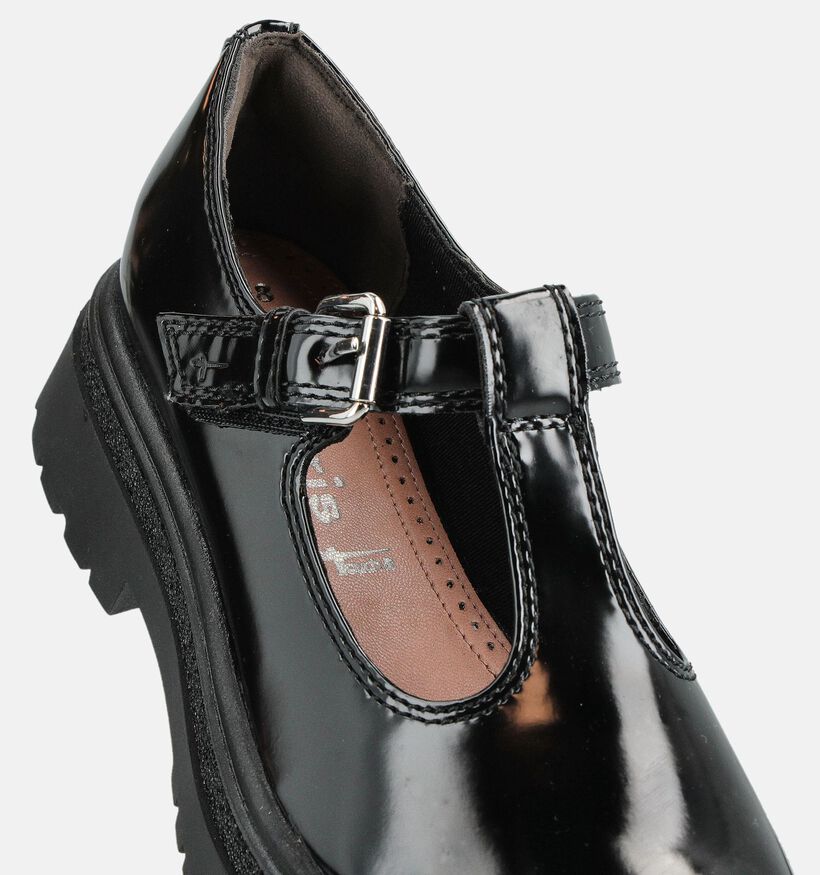 Tamaris Zwarte Loafers met Gesp voor dames (360631)