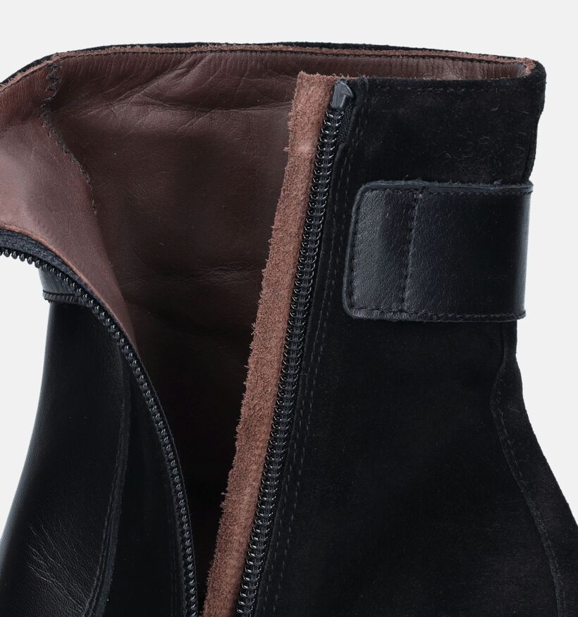 NeroGiardini Zwarte Enkellaarzen voor dames (347519)