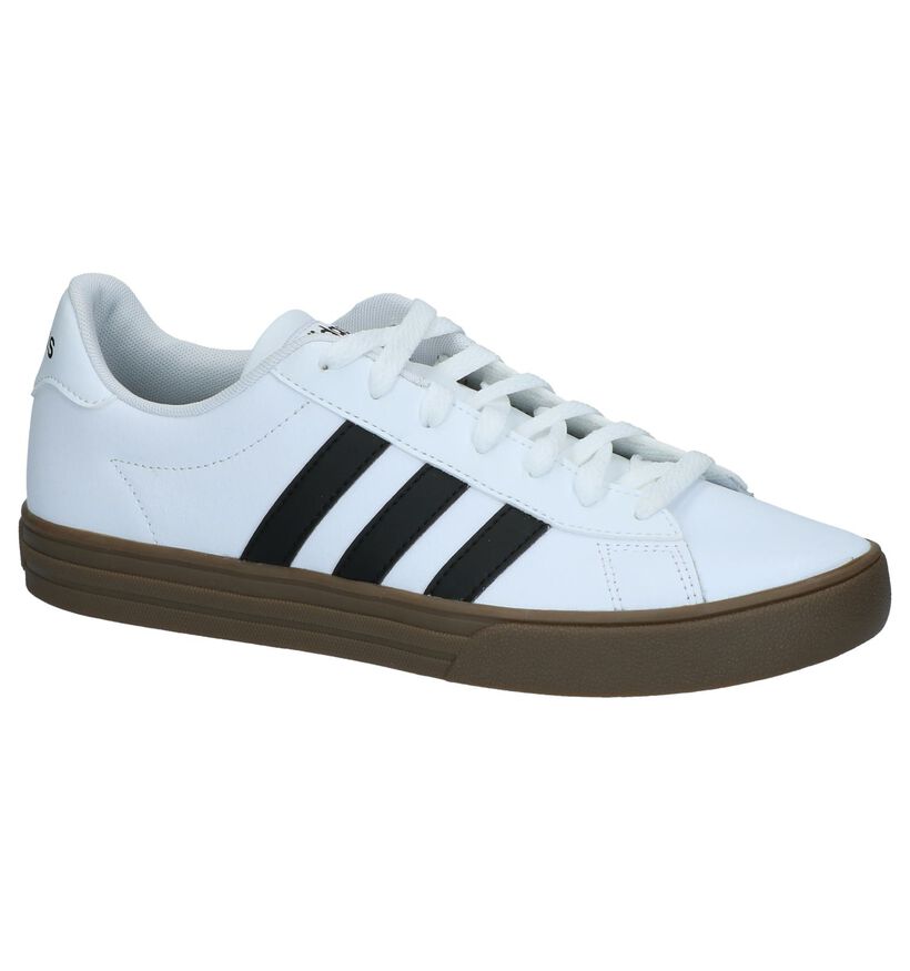 adidas Daily 2.0 Groene Sneakers in kunstleer (274015)