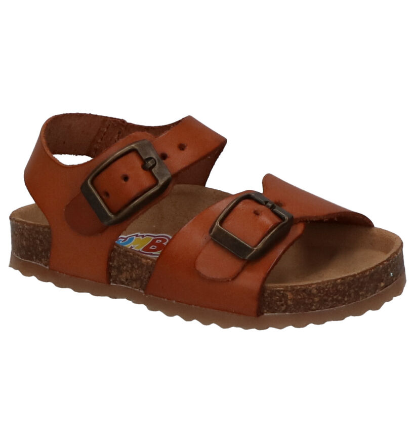 Bumba Beasy Blauwe Sandalen in leer (273235)