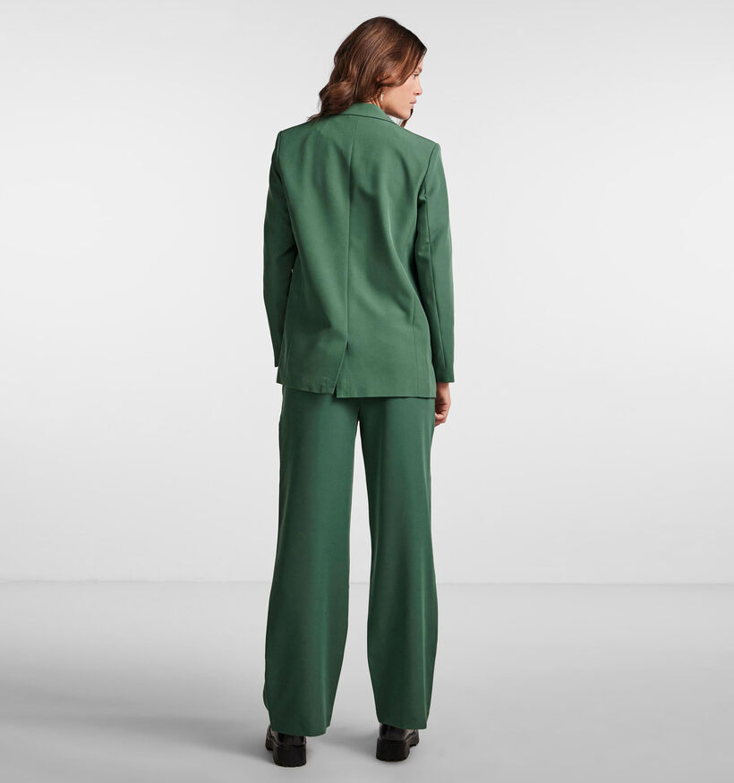 Pieces Bossy Groene Blazer Pieces Bossy Groene Blazer voor dames (338452)