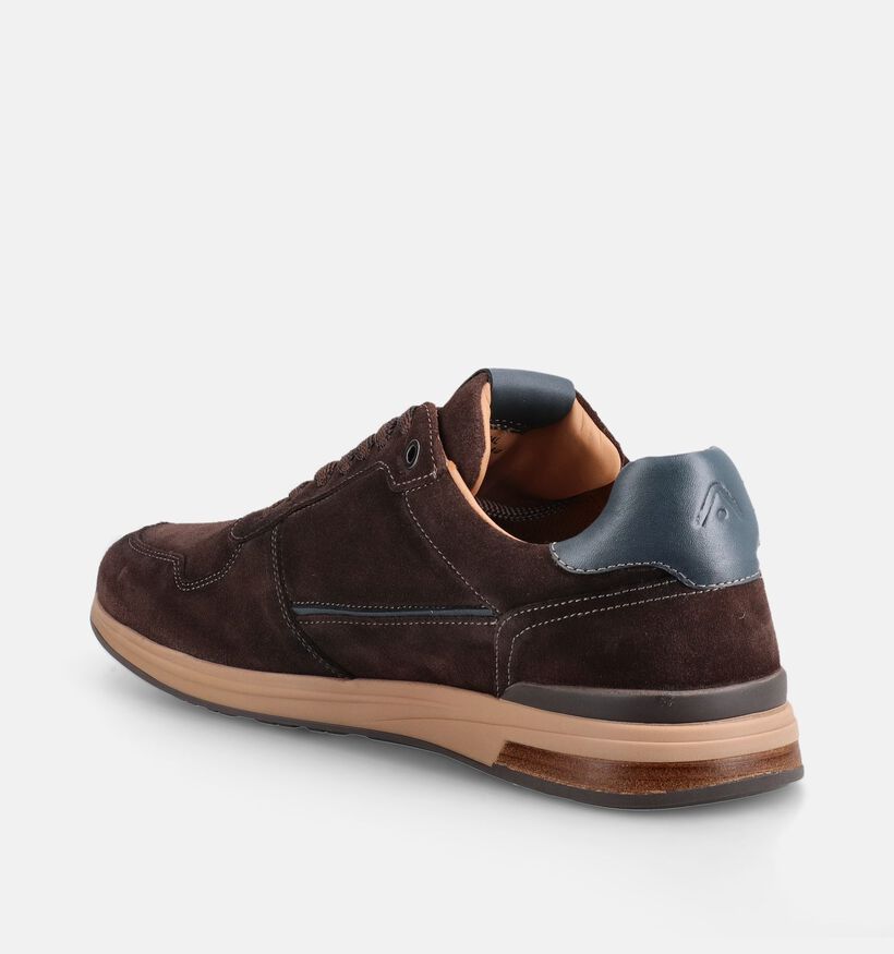 Ambitious Slow Chaussures plates en Brun fonc&eacute; pour hommes (381292) - pour semelles orthop&eacute;diques