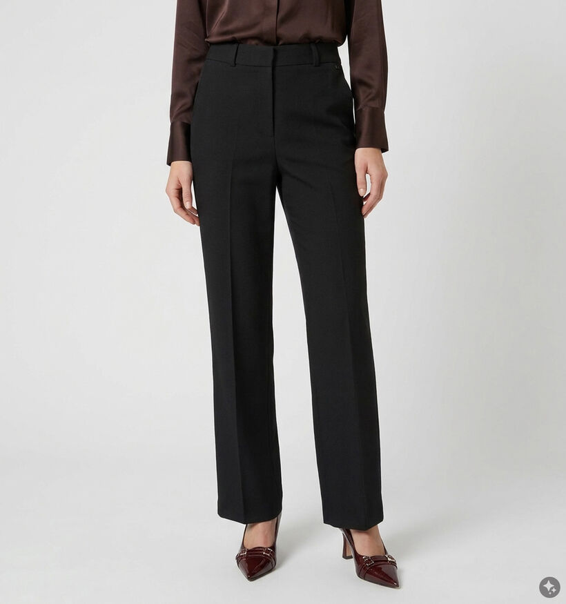 Mexx Meadow Pantalon classiques en Noir pour femmes (380711)