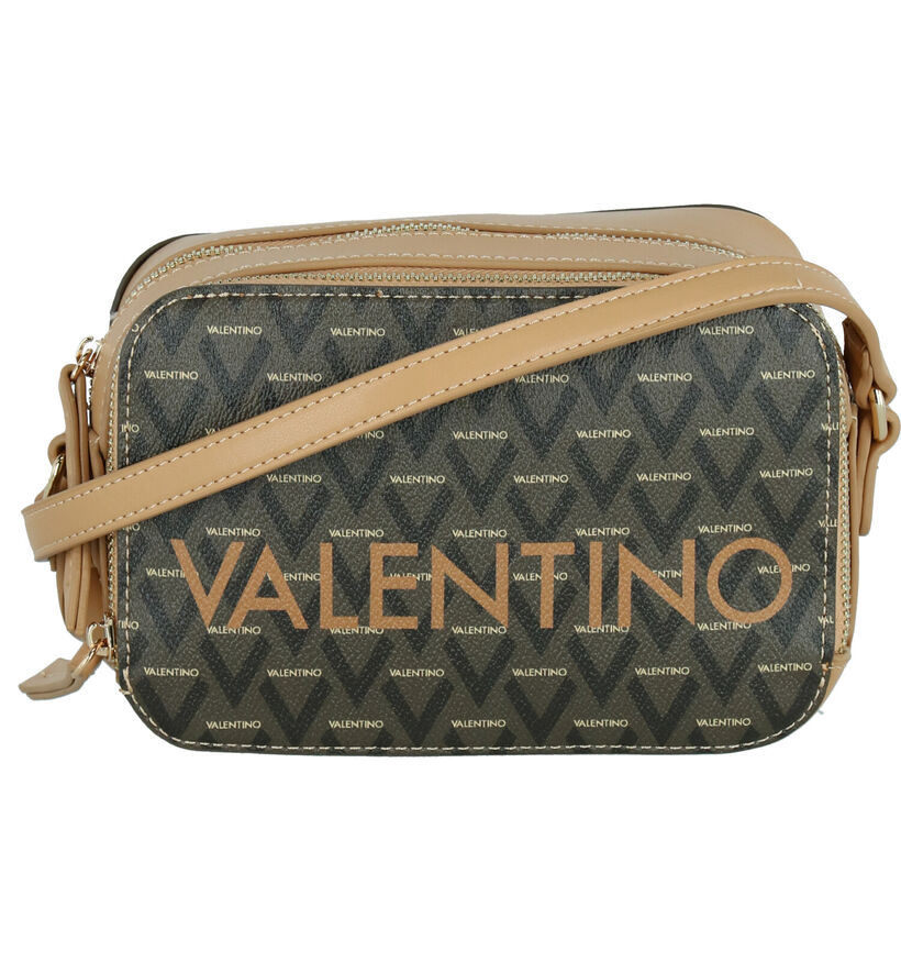 Valentino Handbags Liuto Sac porté croisé en Brun en simili cuir (259223)