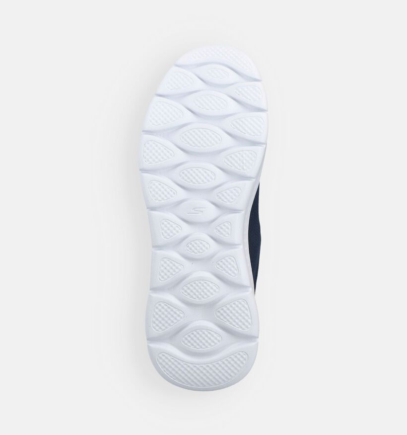 Skechers Go Walk Flex Donkerblauwe Slip-ons voor heren (371058) - geschikt voor steunzolen