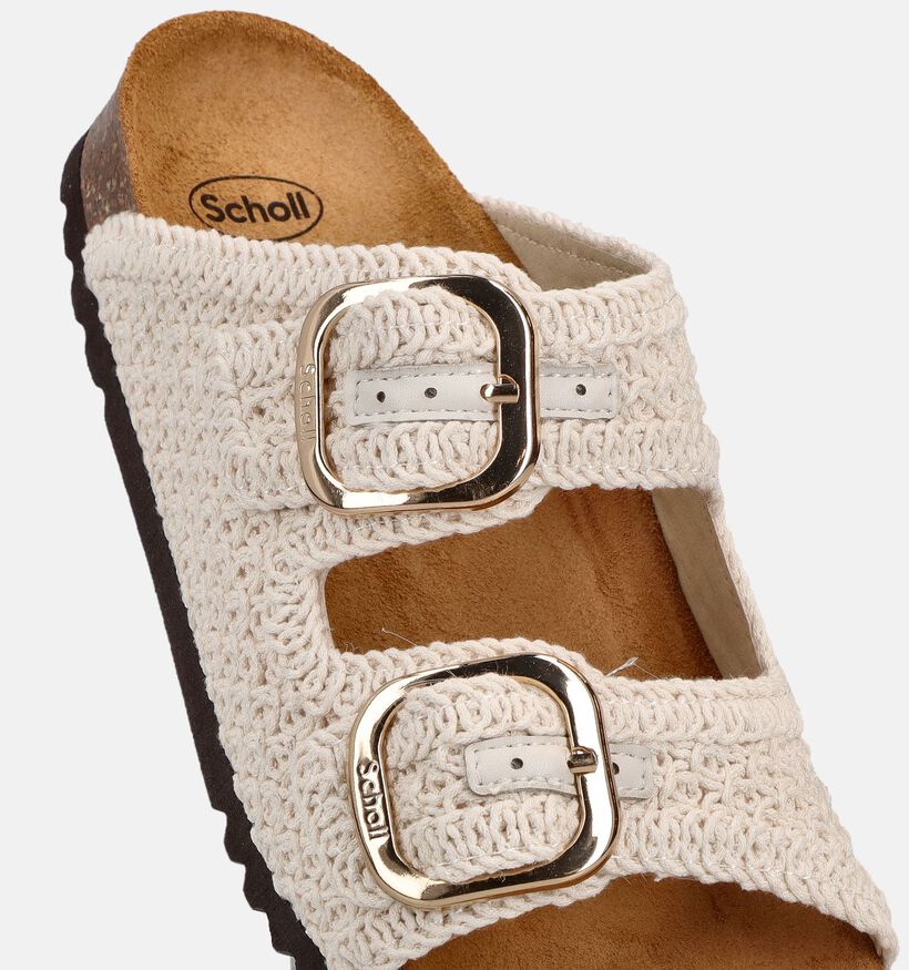 Scholl Noelle Ecru Slippers voor dames (369839)