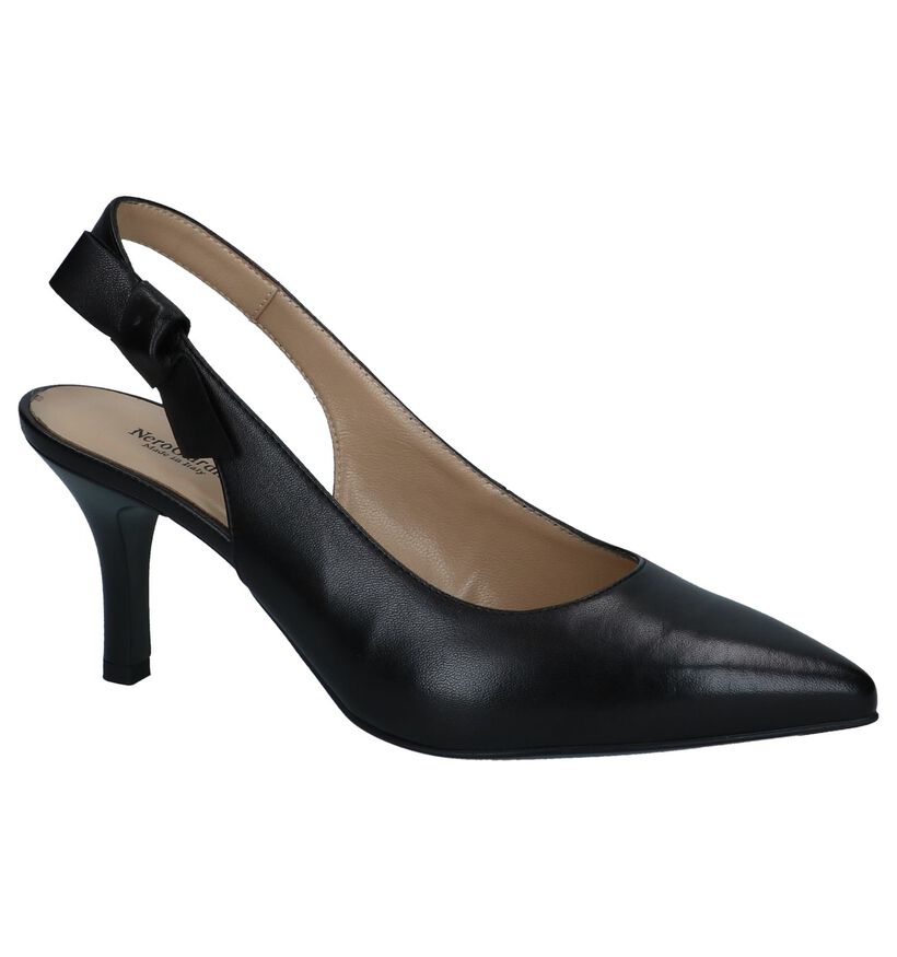 Zwarte Pumps NeroGiardini in leer (240551)