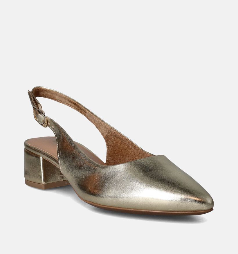 Tamaris Gouden Slingback pumps voor dames (351603)