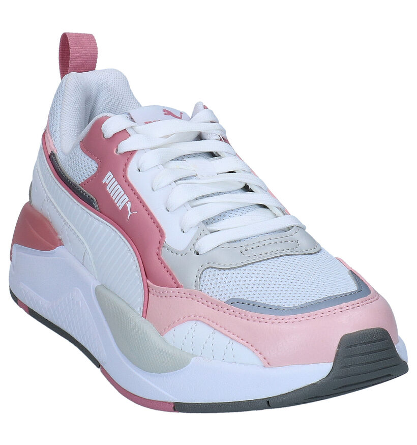 Puma X-Ray 2 Square Witte Sneakers in kunstleer (276779)