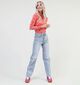 Vila Kelly Blauwe Highwaist jeans L32 voor dames (334389)